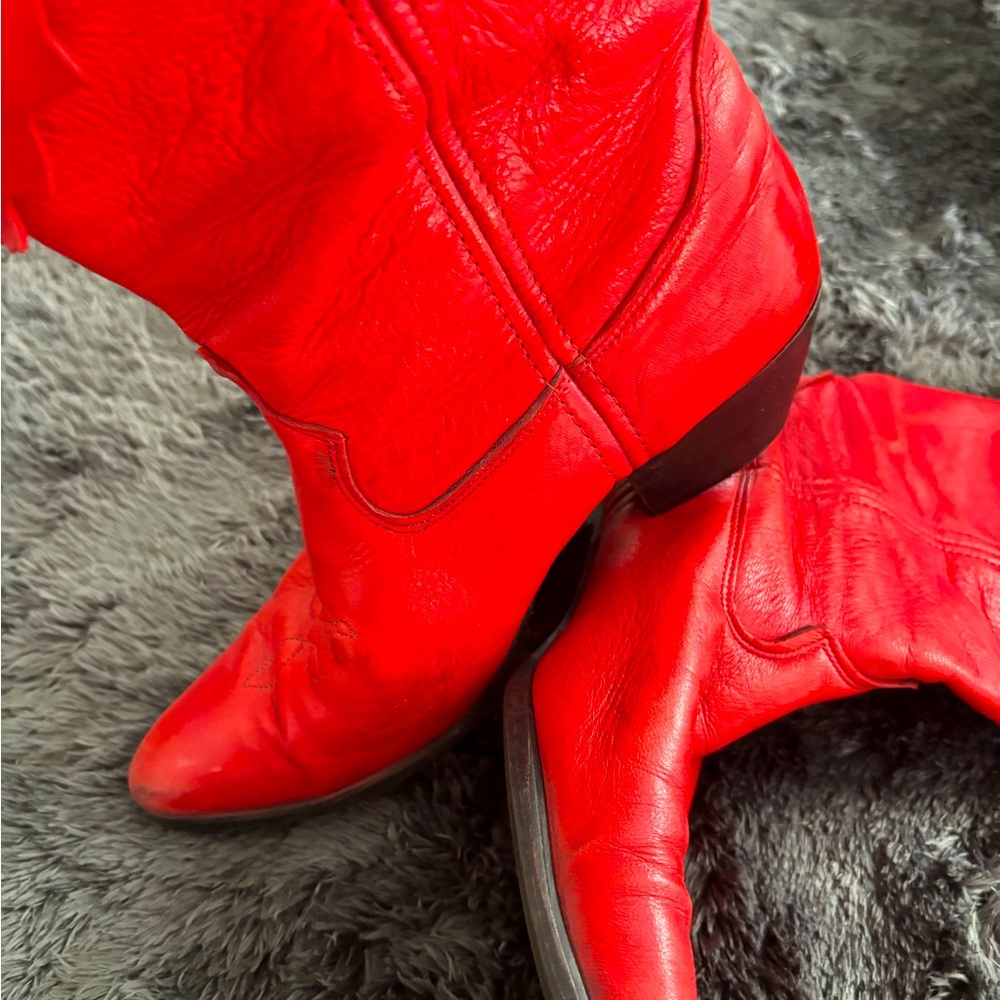 Vintage Cats Paw Boots Size 8/ women Boots/Genuine Leather Distressed Boots